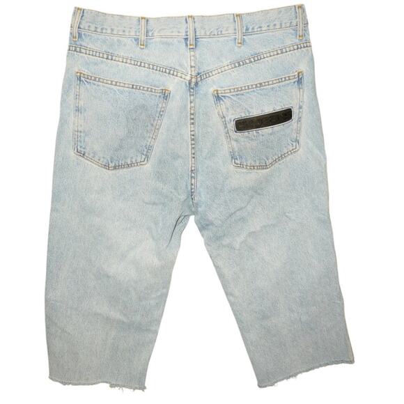 Vintage Calvin Klein CK Jeans Light Wash Cutoff Shorts Y2K Denim 90s USA - Picture 2 of 15
